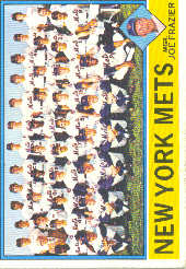 1976 Topps Baseball Cards      531     New York Mets CL/Joe Frazier